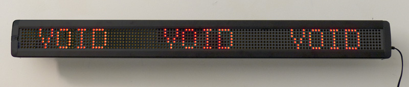 Philip Bradshaw, Installation view, Void, Open Studio 2016